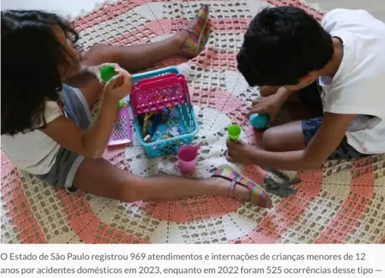 Afogamento, queda e queimadura lideram acidentes de crianças em férias