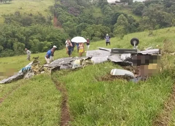 Destroços espalhados por 1 km, chuva e volta de chácara: o que se sabe sobre queda de avião em MG