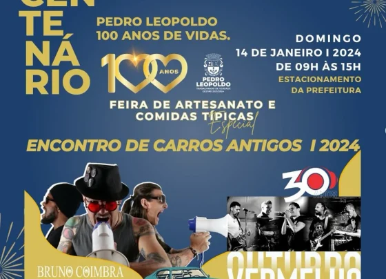 Domingo tem Feira de Artesanato com o ‘Encontro de Carros Antigos’ e shows em Pedro Leopoldo