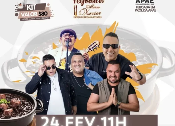 Feijoada Solidária da Apae de Pedro Leopoldo acontecerá no dia 24 de fevereiro; adquira sua entrada