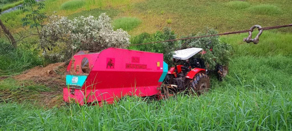 Homem morre esmagado por trator em Minas Gerais