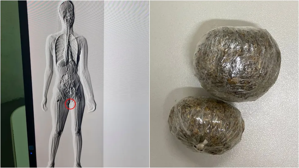 Mulher é presa tentando entrar em cadeia com drogas em partes íntimas