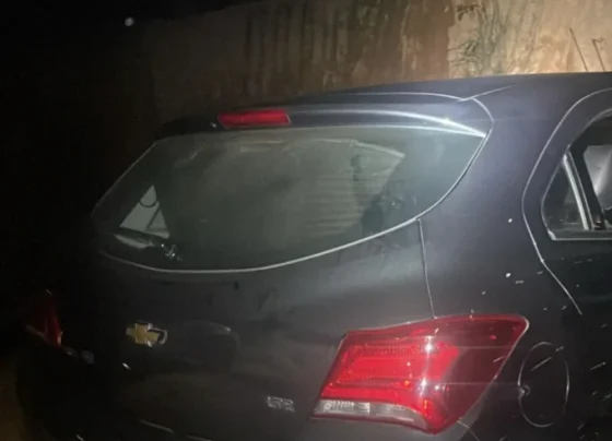 Mulher tem carro roubado por bandido armado em Pedro Leopoldo; Veículo é recuperado pela PM