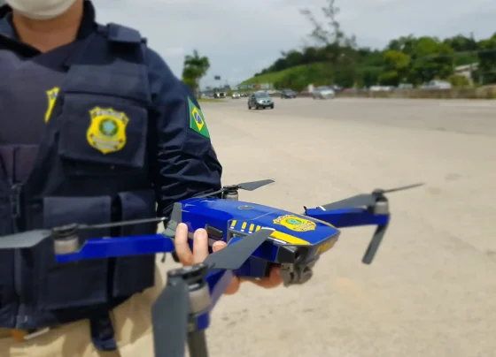PRF capacita policiais para a utilização de drones em Minas Gerais