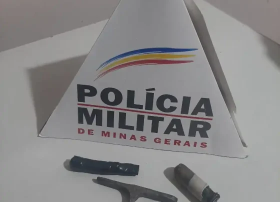 Policiais cumprem mandado de prisão e apreendem arma branca em Matozinhos
