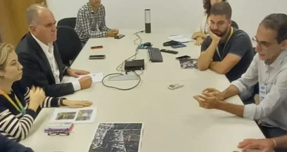 Secretário de Planejamento Urbano de Pedro Leopoldo participa de reunião com a diretoria da Copasa, em Belo Horizonte