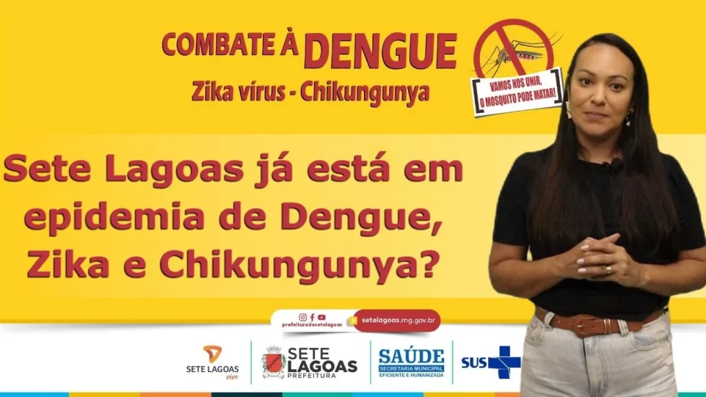 Sete Lagoas lança Websérie sobre combate à Dengue, Zika e Chikungunya