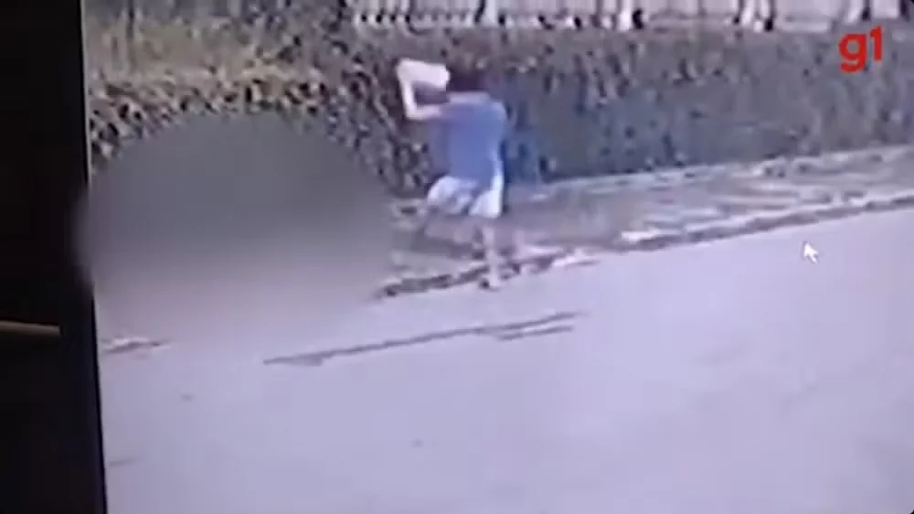 VÍDEO: Homem é flagrado matando cachorro a tijoladas em Vespasiano