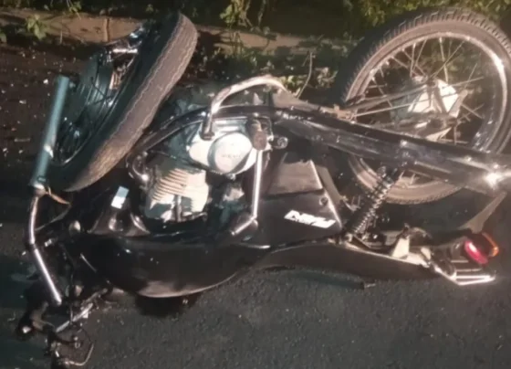 Acidente entre duas motos mata um e deixa outro gravemente ferido em Sete Lagoas
