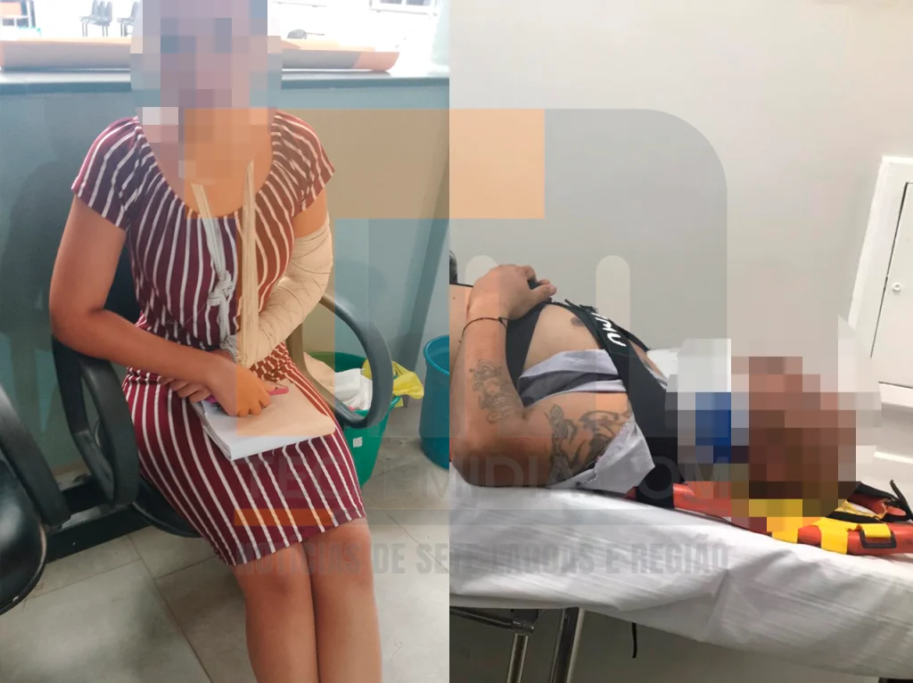 Após arma falhar, filha é esfaqueada e pai é agredido no bairro Itamar em Sete Lagoas; autores não foram localizados