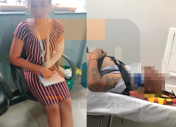 Após arma falhar, filha é esfaqueada e pai é agredido no bairro Itamar em Sete Lagoas; autores não foram localizados