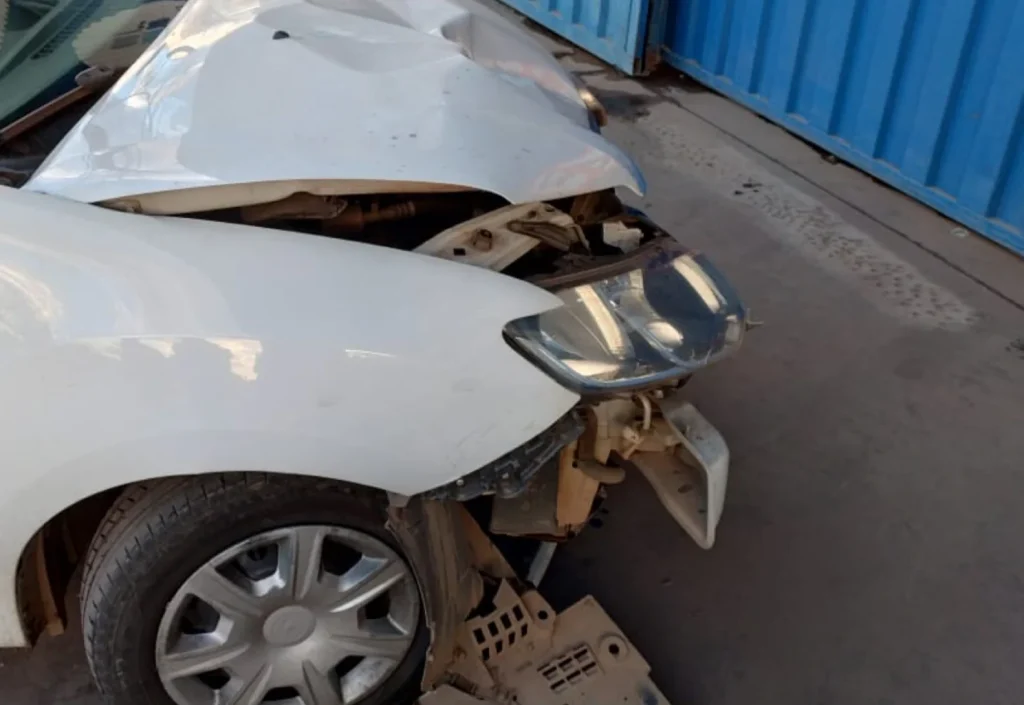 Acidente na MG-424 em Matozinhos deixa motociclista ferido