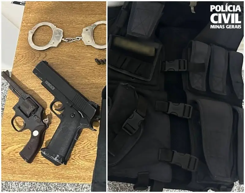 Falso policial é preso em Minas Gerais por ameaçar ex-companheira