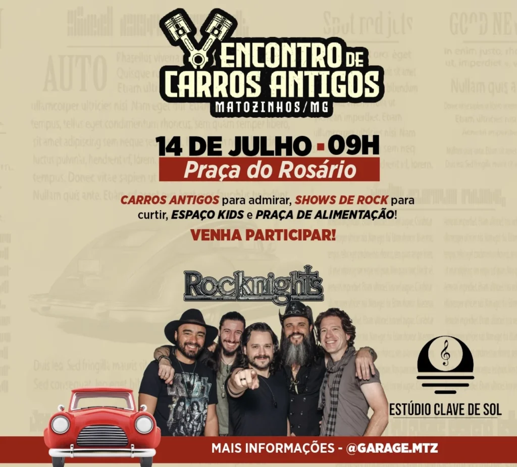 Encontro de carros antigos agita Matozinhos neste domingo
