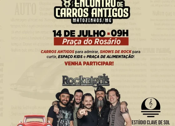 Encontro de carros antigos agita Matozinhos neste domingo
