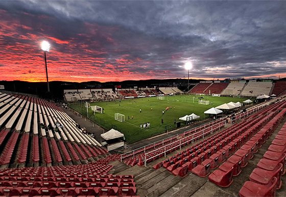 Os jogos da PQ Cup Brasil ocorreram nas manhãs, tardes e noites da Arena do Jacaré, em Sete Lagoas, de 10 a 13 de fevereiro. Foto: Vinícius Oliveira / SeteLagoas.com.br / Rádio Web Novidade