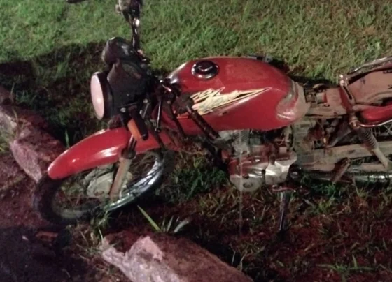 Motociclista se envolve em acidente em cruzamento da MG-424 em Pedro Leopoldo