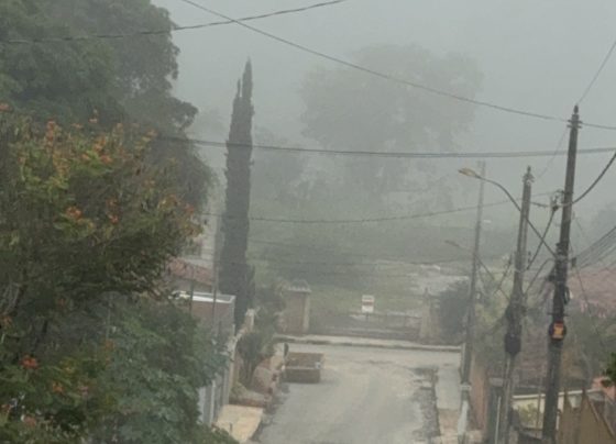 Neblina cobre Matozinhos, Pedro Leopoldo e cidades da região nesta terça-feira (29)