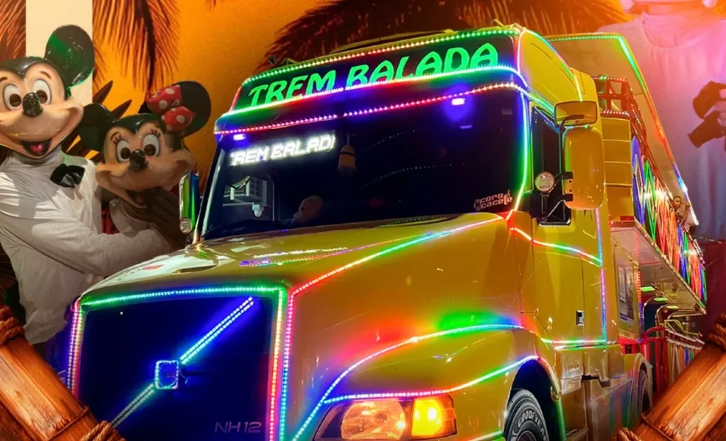Últimos dias da Carreta Trem Balada em Pedro Leopoldo