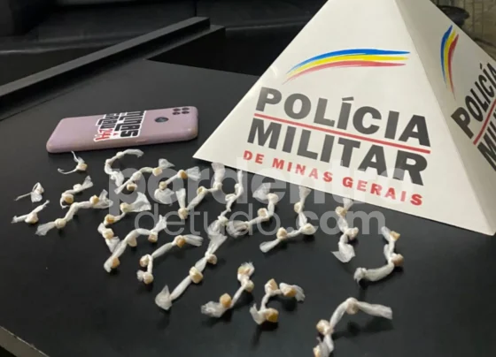 Homem é preso em flagrante por tráfico de drogas em Prudente de Morais