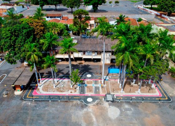 Transitolândia foi instalada no estacionamento do DER-MG, em Curvelo / Foto: DERMG
