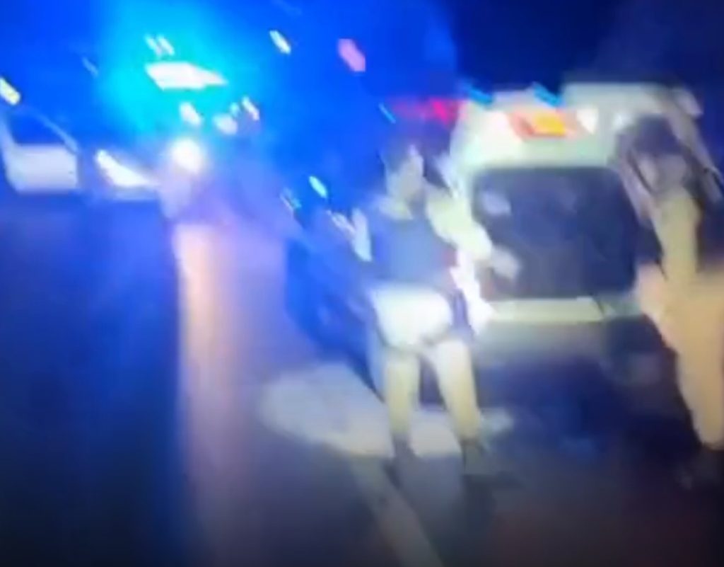 Perseguição policial causa interdição na BR-040 e complica trânsito na pista sentido Sete Lagoas