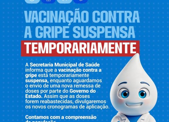 Vacinação contra a gripe é suspensa temporariamente em Matozinhos