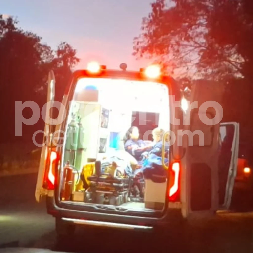 MAIS UM ACIDENTE: Motociclista sofre queda na MG-424 em área de obras e é socorrido com suspeita de fraturas