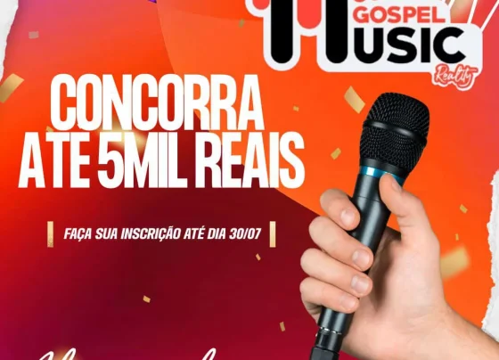 Inscrições para o Gospel Music Reality 2025 entram na reta final com prêmio de até R$ 5 mil