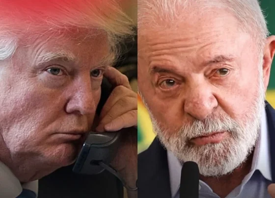 Trump anuncia tarifa de 50% sobre exportações brasileiras e envia carta a Lula criticando tratamento a Bolsonaro