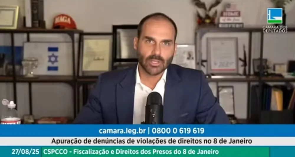 Eduardo Bolsonaro nos EUA: deputado pode perder o mandato por faltar? Entenda o que dizem as regras da Câmara