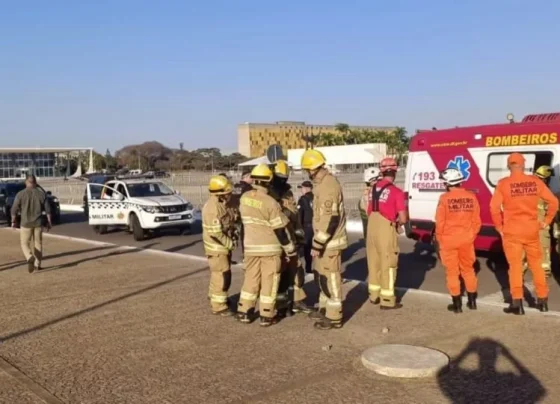 Homem ameaça explodir bomba em frente ao STF às vésperas do julgamento de Bolsonaro
