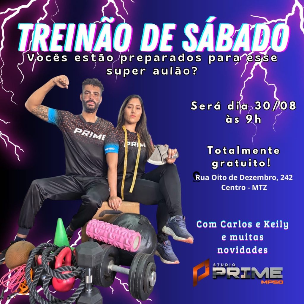 TREINÃO gratuito agita o sábado em Matozinhos: saiba como participar
