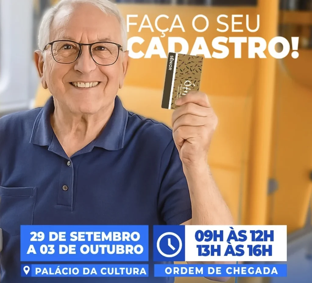 Cadastramento do Cartão Ótimo começa hoje em Matozinhos