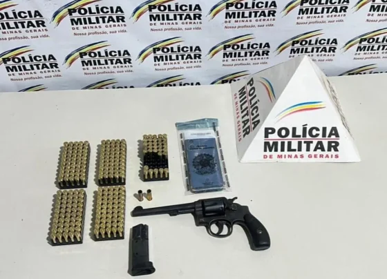 Homem é preso por porte ilegal de arma e morte de cachorro da família