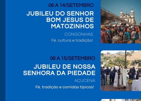 Jubileu de Matozinhos entra oficialmente para a programação cultural do Governo de Minas Gerais