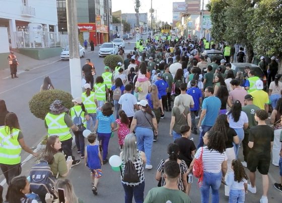 VÍDEO: Coordenadora explica atraso da Marcha para Jesus em respeito à novena católica em Matozinhos