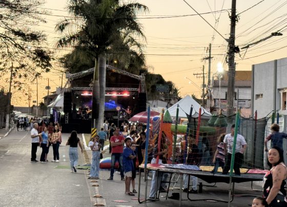 VÍDEO; Praça do Rosário em Matozinhos recebe estrutura especial para crianças e famílias durante Marcha para Jesus