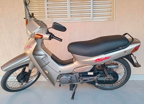 Moto tem placa GZR-3786 / Foto: cedidas ao SeteLagoas.com.br