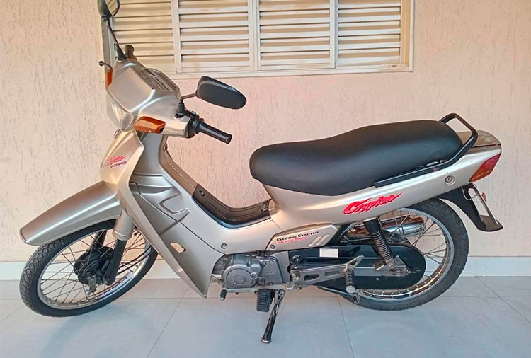 Moto tem placa GZR-3786 / Foto: cedidas ao SeteLagoas.com.br