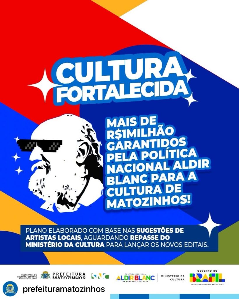 Matozinhos garante mais de R$ 1 milhão para fomento cultural até 2028 com adesão à Política Nacional Aldir Blanc