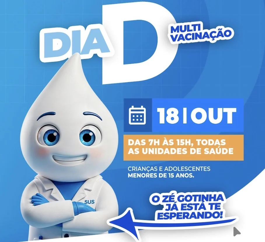 Matozinhos realiza Dia D de Multivacinação neste sábado, 18 de outubro