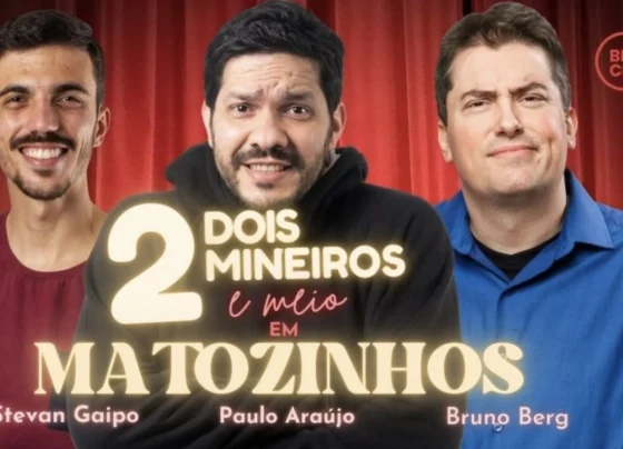 Matozinhos recebe espetáculo de Stand Up Comedy “2 Mineiros e Meio” nesta sexta-feira (03)
