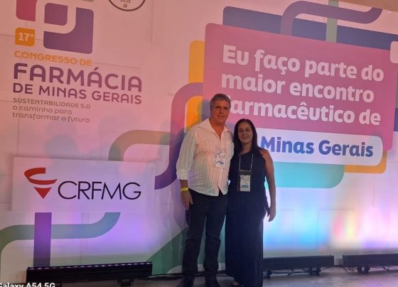 Profissionais da Hiper Popular e São Marcus Laboratório representam Matozinhos no maior congresso de Farmácia de Minas Gerais