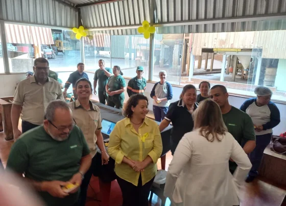 SUAS promove ação socioassistencial em empresas durante campanha Setembro Amarelo