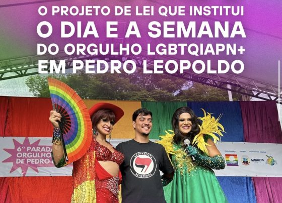 Pedro Leopoldo aprova criação do Dia e da Semana do Orgulho LGBTQIAPN+