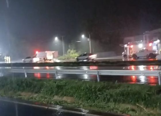 VÍDEO: Homem morre atropelado na BR-040 próximo ao Posto Gaúcho; vítima ainda não foi identificada