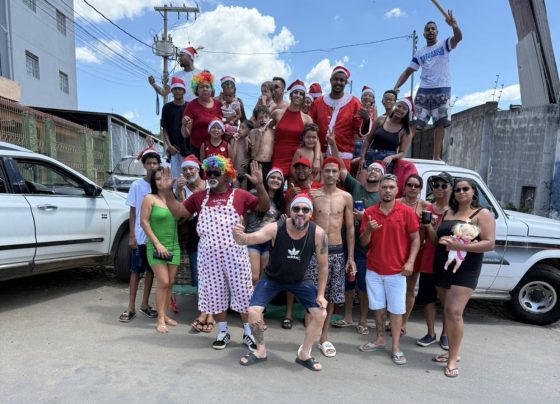 VÍDEO: Solidariedade que aquece o Natal em Matozinhos: bairro Florestal recebe o 5º Natal Solidário com 5 mil sacolinhas