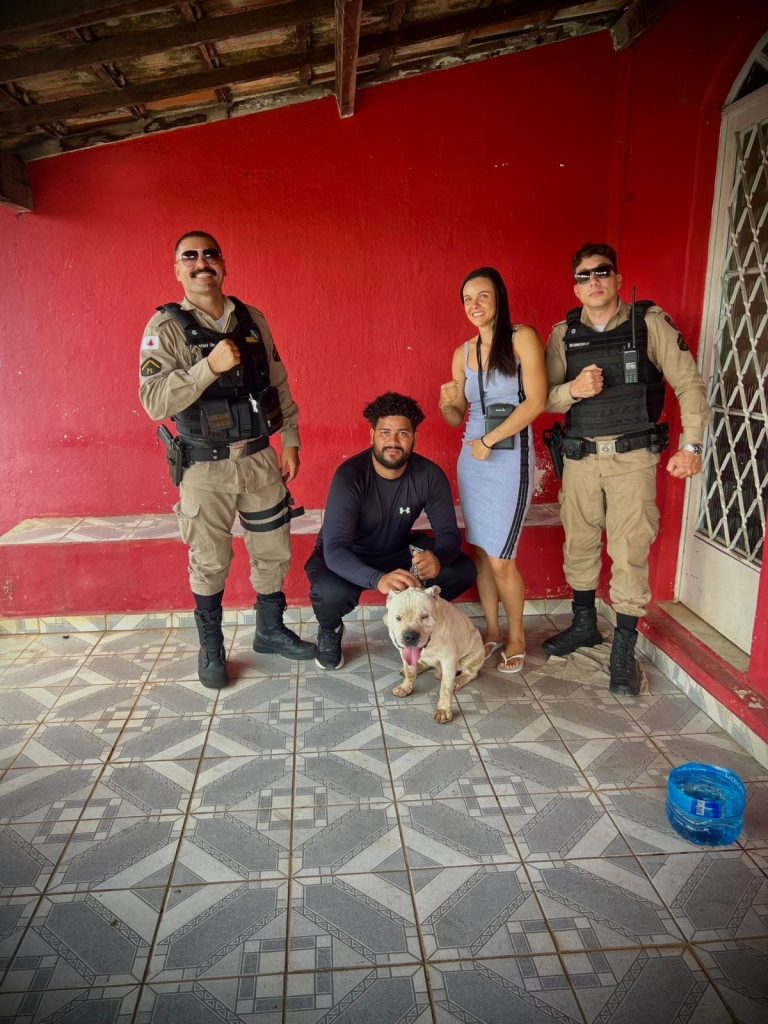 Cachorro resgatado na MG-424 em Matozinhos é reencontra tutor após mobilização nas redes sociais