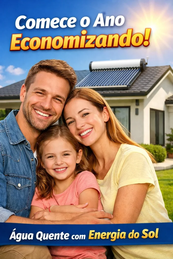 Comece o Ano Economizando com os Aquecedores Solares da EcoSol